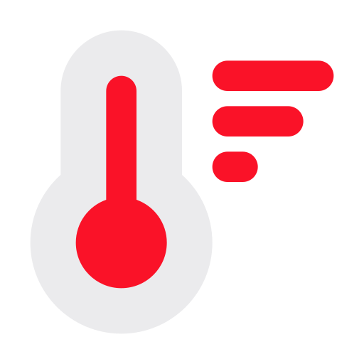 Temperature Generic color fill icon