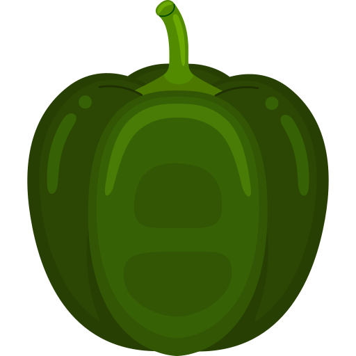 pimiento verde icono gratis