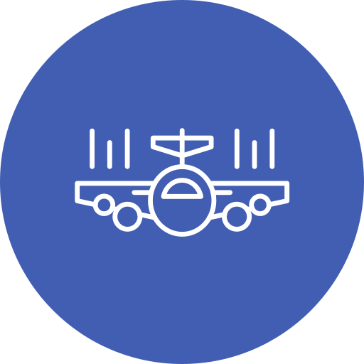 Airplane free icon