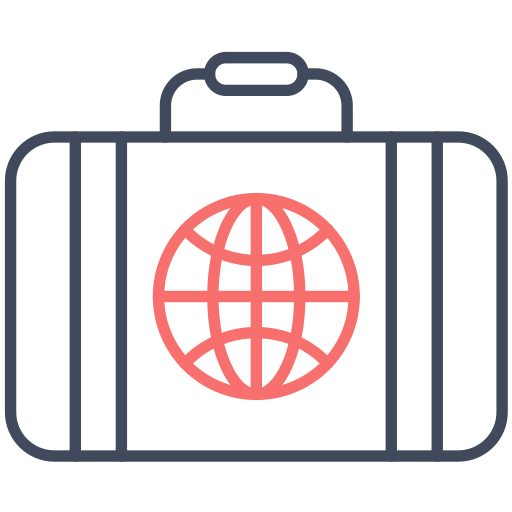 Luggage free icon