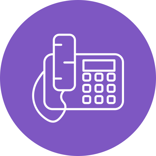Telephone free icon