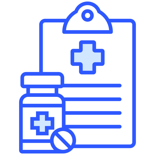 처방 무료 아이콘