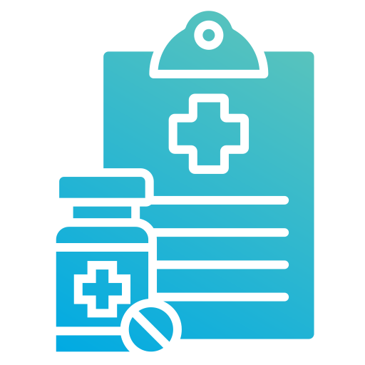 prescrição grátis ícone