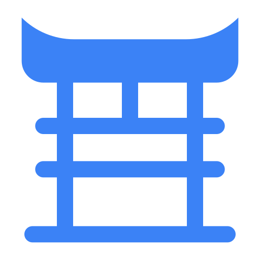 puerta torii icono gratis