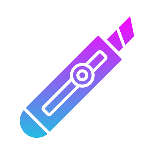 cortador de papel icono gratis