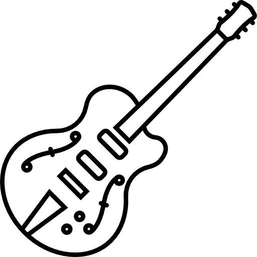 guitarra icono gratis