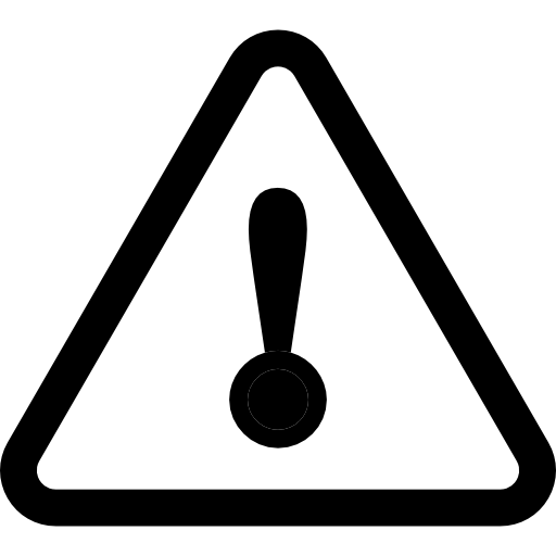 peligroso icono gratis