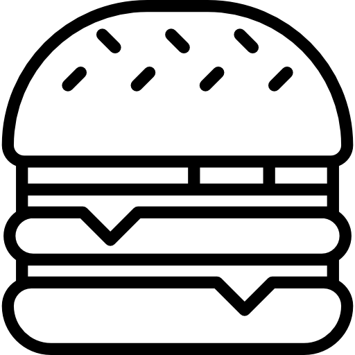 hamburguesa con queso icono gratis