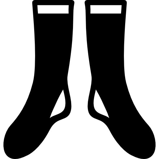 calcetines icono gratis
