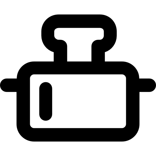 tostadora icono gratis