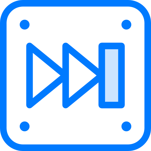 avance rápido icono gratis