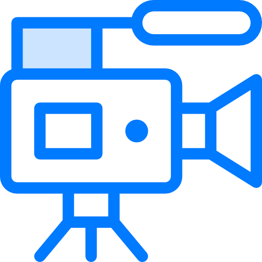 camara de video icono gratis