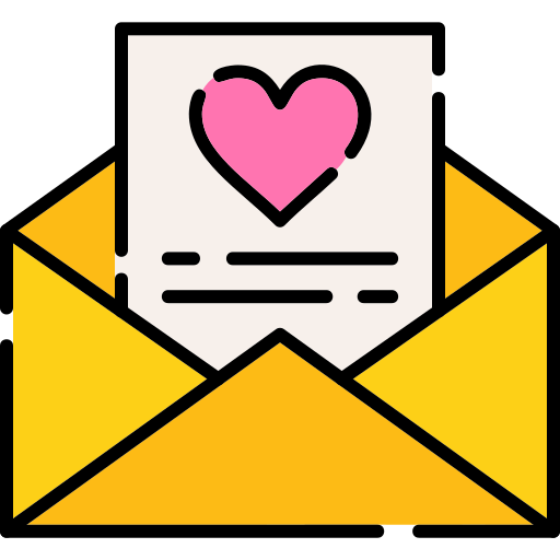 Love letter Generic Outline Color icon