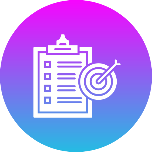 Goals Generic Flat Gradient icon