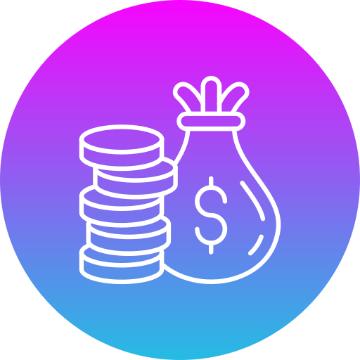 Money bag Generic Flat Gradient icon