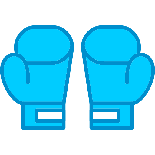 guantes de boxeo icono gratis