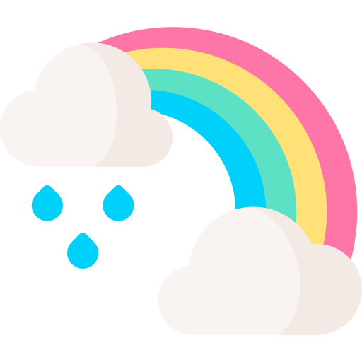 arco iris icono gratis