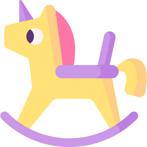 caballo mecedora icono gratis