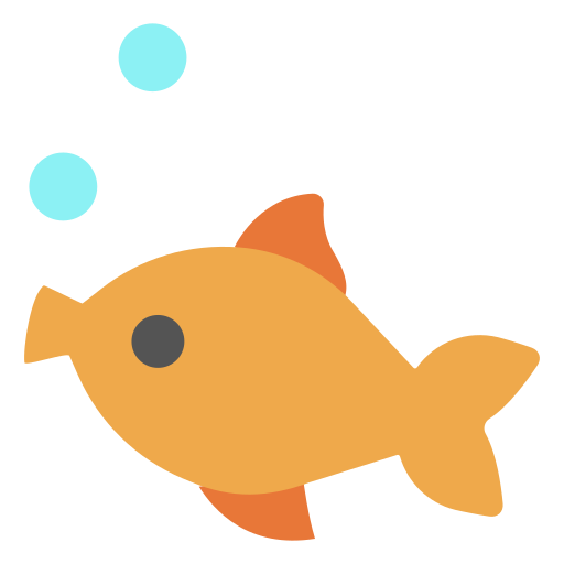 Fish Generic color fill icon