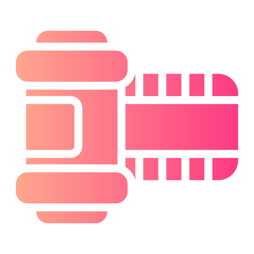 rollo de película icono gratis