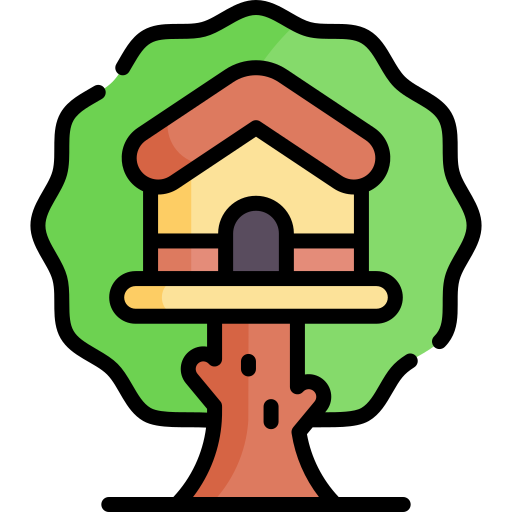 cabane dans les arbres Icône gratuit cabane dans les arbres Icône gratuit