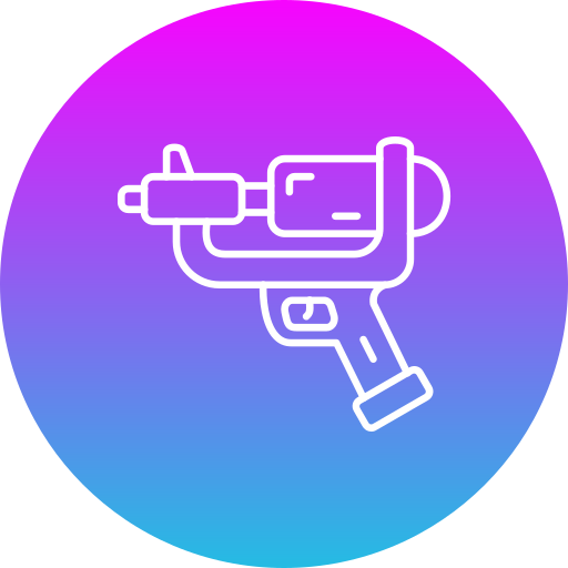 pistola de agua icono gratis