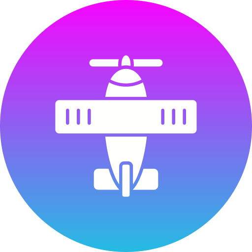 Plane Generic gradient fill icon