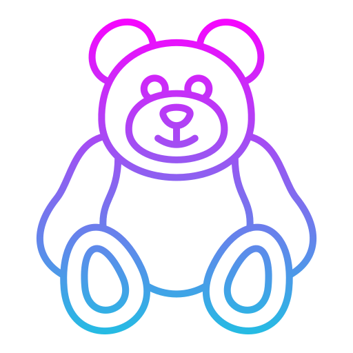 oso de peluche icono gratis