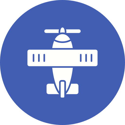 Plane Generic color fill icon