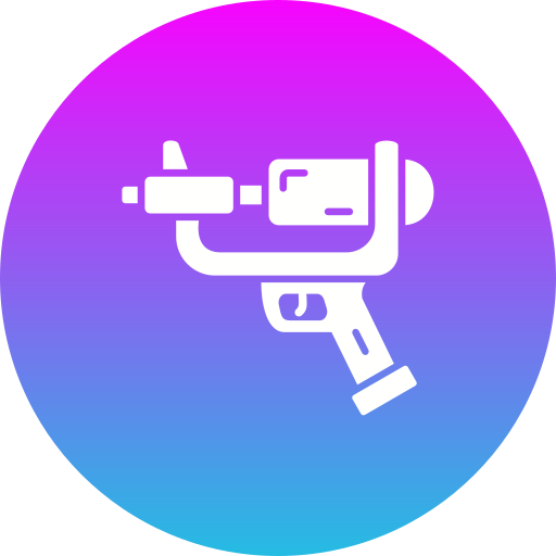 pistola de agua icono gratis