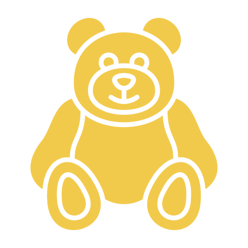 oso de peluche icono gratis