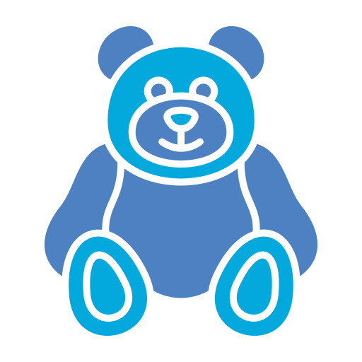 oso de peluche icono gratis