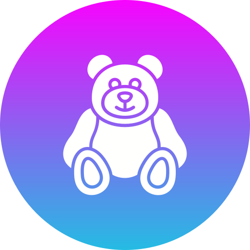 oso de peluche icono gratis