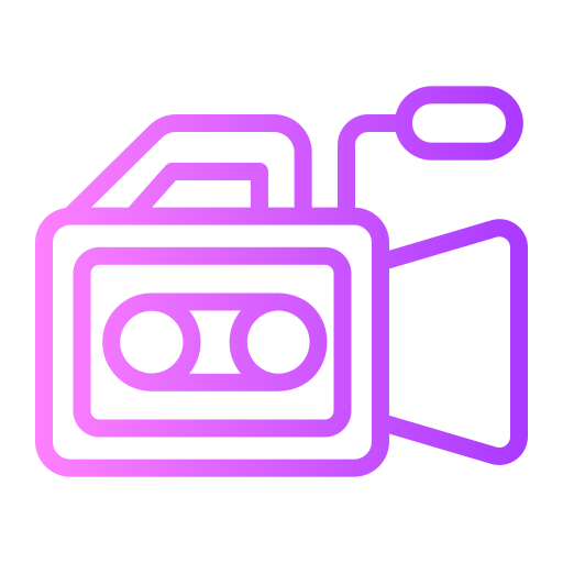 camara de video icono gratis