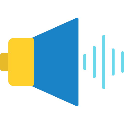 altavoz de audio icono gratis