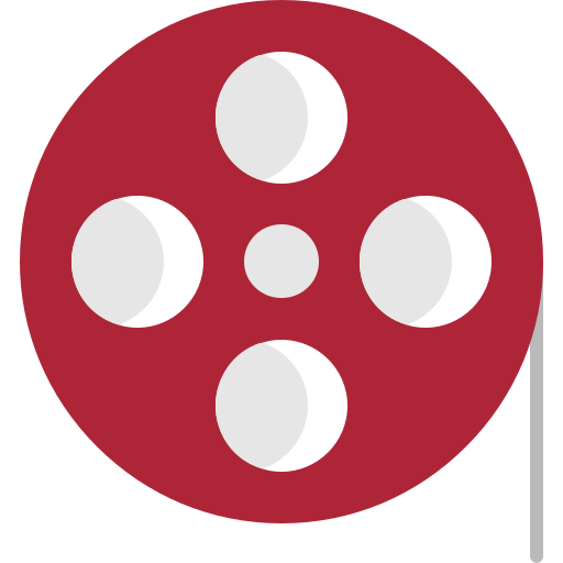 carrete de película icono gratis