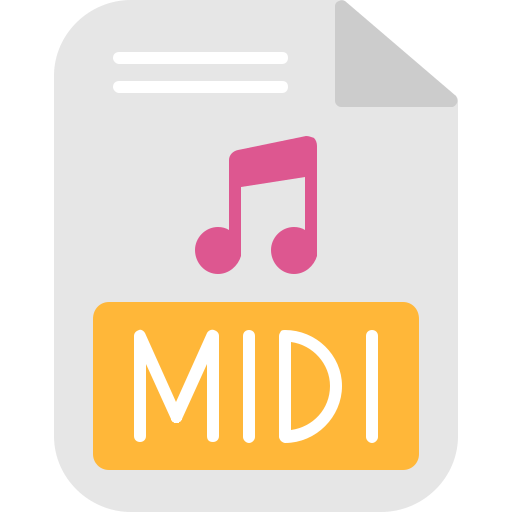 Midi - free icon