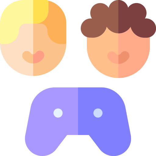 videogiochi Basic Rounded Flat icona