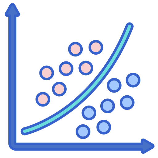 Regression icono gratis