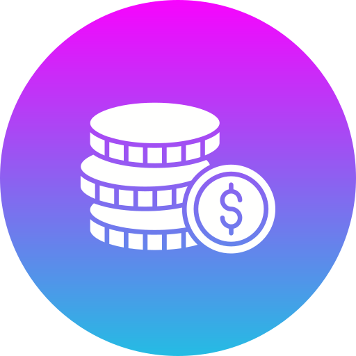 Coins Generic gradient fill icon