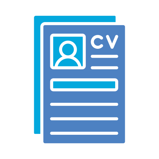 curriculum vitae icono gratis