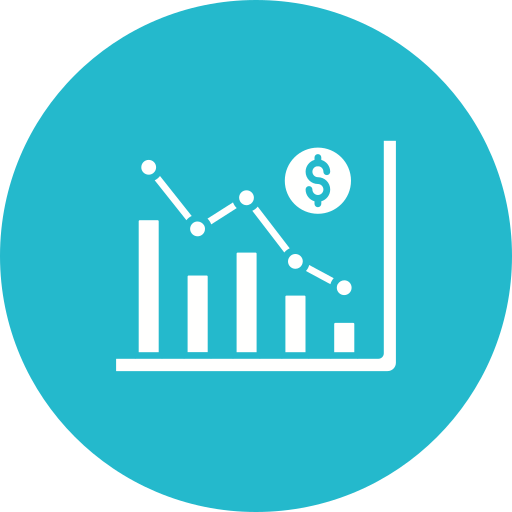 Down - Free business and finance icons