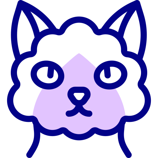 chat selkirk rex Icône gratuit
