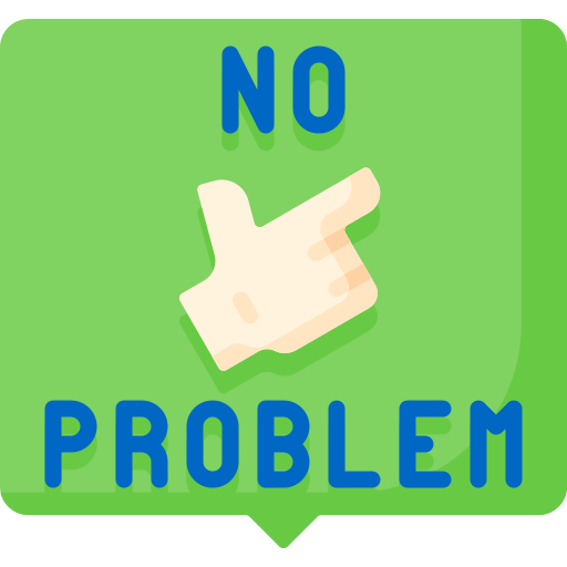 No problem Special Flat icon