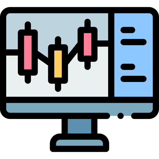 Stock market free icon