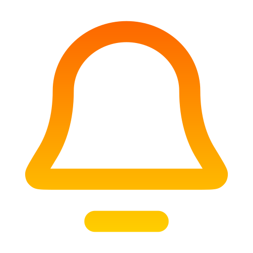 Bell Generic Gradient icon