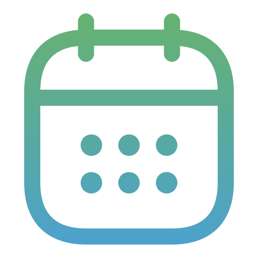 Calendar Generic Gradient icon