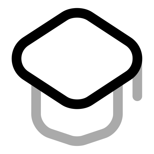 graduación icono gratis