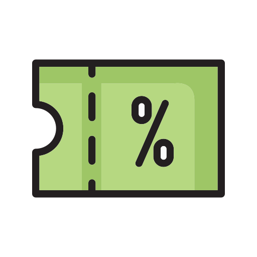 Ваучер бесплатно иконка