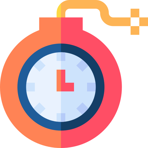 fecha límite icono gratis